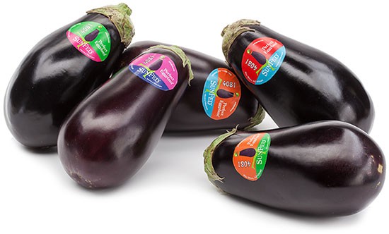 packaged eggplants