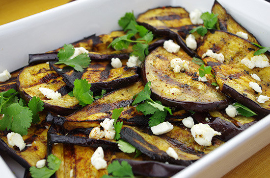 Zesty Grilled Eggplant